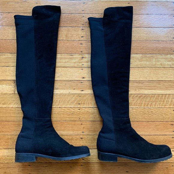 Stuart Weitzman Over-The-Knee 5050 Boots - Picture 2 of 5